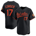 Baltimore Orioles #17 Colton Cowser Black Puhics 2025 Alternate Limited Stitched Jersey