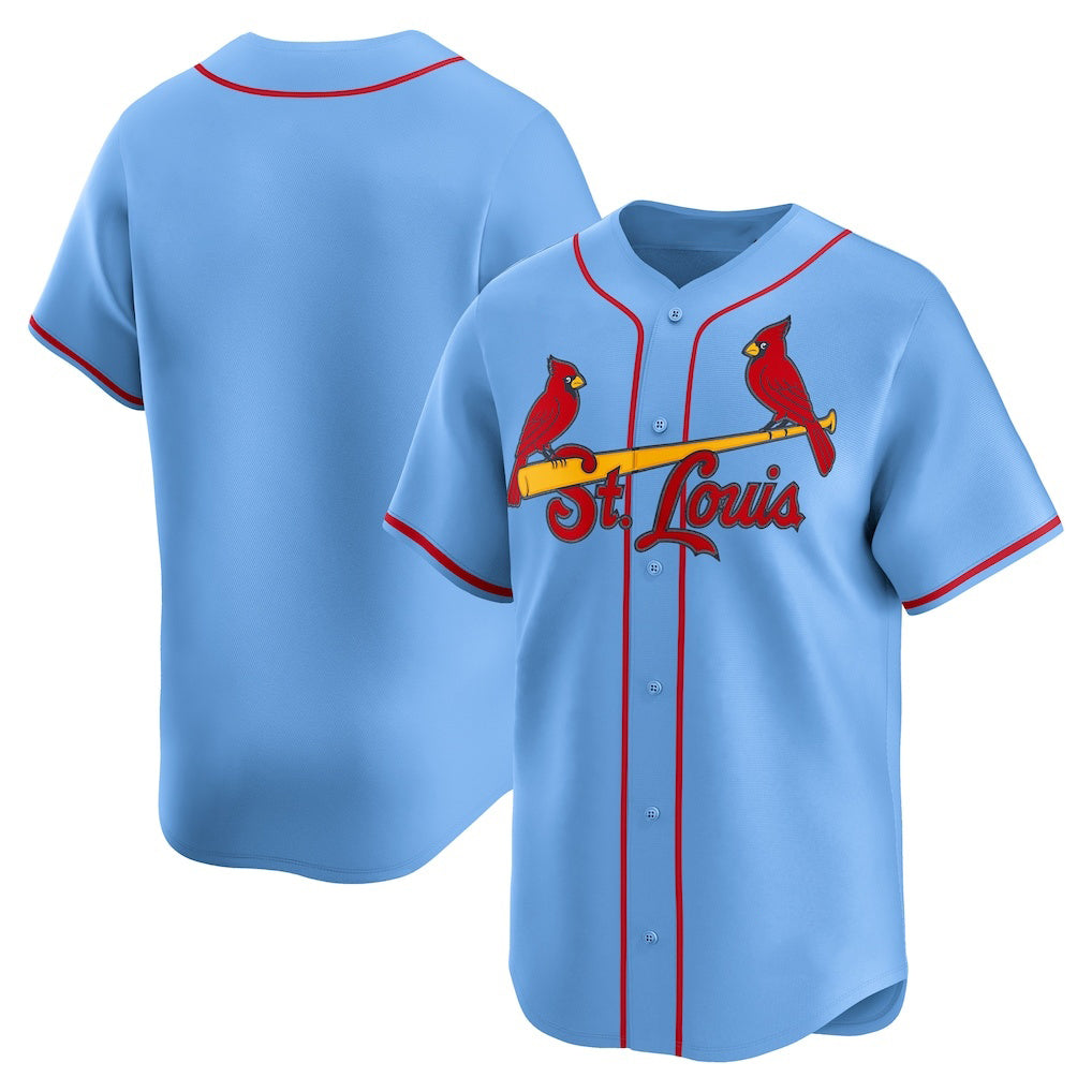 St. Louis Cardinals Light Blue Puhics Alternate Limited Jersey