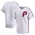 Philadelphia Phillies White Puhics Throwback Cooperstown Collection Limited Jersey
