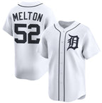 Detroit Tigers #52 Troy Melton White Puhics 2024 Home Limited Stitched Jersey