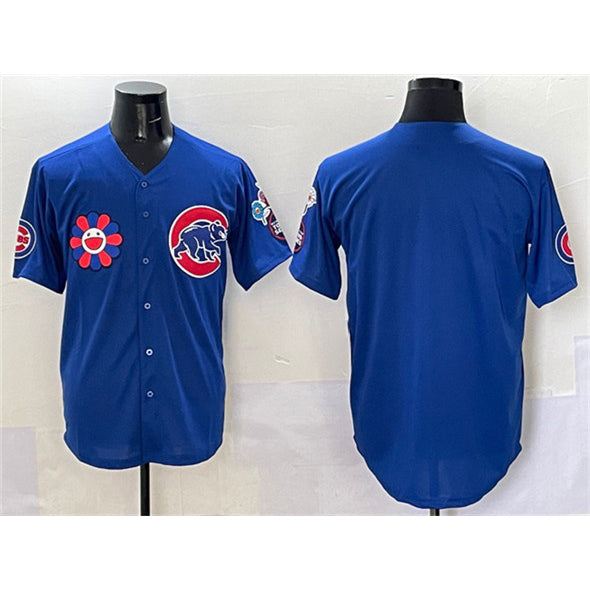 Chicago Cubs Blank Royal Puhics 2025 Tokyo Series Limited Stitched Jersey