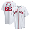 Boston Red Sox #66 Brayan Bello White Puhics Home Replica Jersey