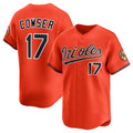 Baltimore Orioles #17 Colton Cowser Orange Puhics 2025 2nd Alternate Limited Stitched Jersey