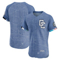 Washington Nationals Blue Puhics 2025 City Connect Elite Jersey