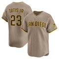San Diego Padres #23 Fernando Tatis Jr. Khaki Puhics Alternate Limited Player Jersey