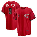 Cincinnati Reds #9 Matt McLain Red Puhics 2026 City Connect Stadium Jersey