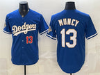 Los Angeles Dodgers #13 Max Muncy Royal Puhics 2026 Alternate Gold Collection Stadium Stitched Jersey