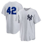 New York Yankees #42 Jackie Robinson White Puhics Home 2025 Day Replica Jersey