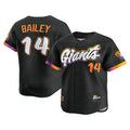 San Francisco Giants #14 Patrick Bailey Black Puhics 2025 City Connect Limited Stitched Jersey