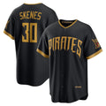 Pittsburgh Pirates #30 Paul Skenes Black Puhics 2026 City Connect Stadium Jersey