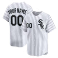 Custom Chicago White Sox White Puhics Home Limited Jersey