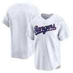 Texas Rangers White Puhics Throwback Cooperstown Collection Limited Jersey