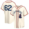 San Francisco Giants #62 Logan Webb Cream Puhics 2024 Rickwood Classic Stitched Jersey