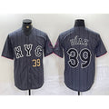 New York Mets #39 Edwin Diaz Gray Puhics 2024 City Connect Cool Base Jersey 3