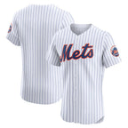 New York Mets White Puhics Home Elite Jersey