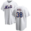 New York Mets #38 Tylor Megill White Puhics Cool Base Stitched Jersey