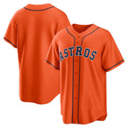 Houston Astros Orange Puhics Alternate Replica Team Jersey