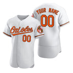 Custom Baltimore Orioles White Puhics 2020 Stitched Flex Base Jersey