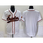 Baltimore Orioles White Puhics Cool Base Stitched Jersey