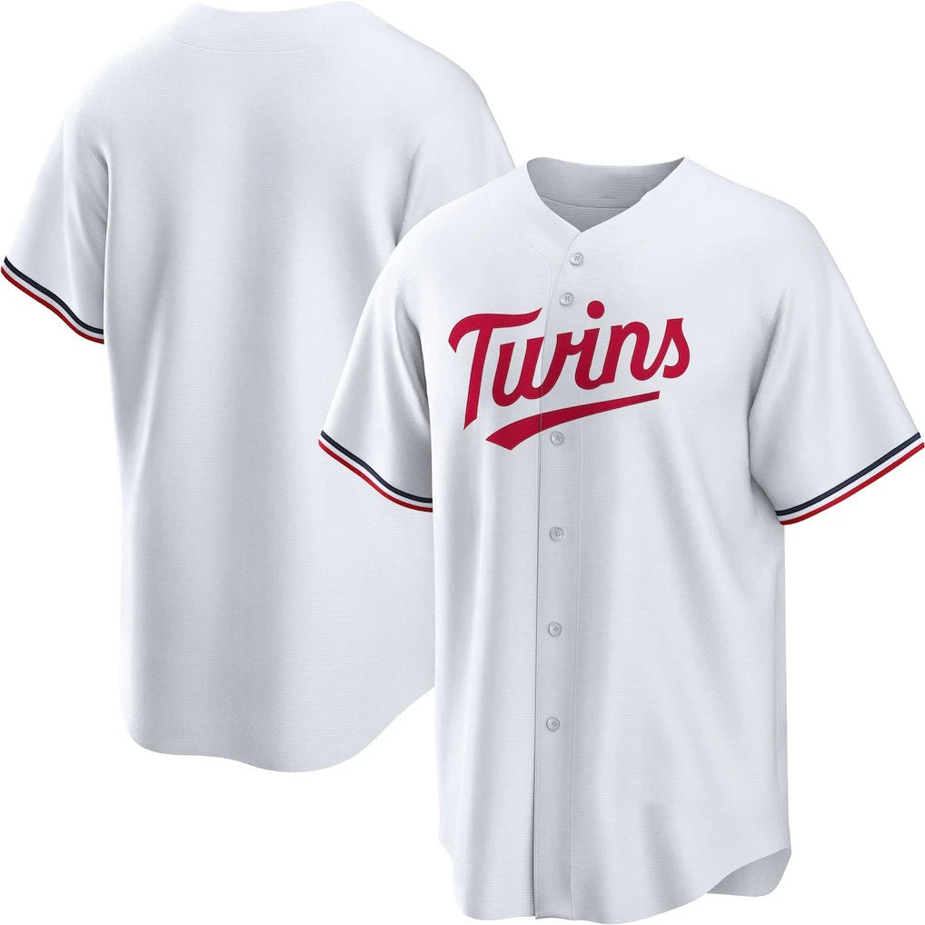 Minnesota Twins White Puhics Home Replica Team Jersey