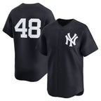 New York Yankees #48 Paul Goldschmidt Navy Puhics Alternate 2 Limited Jersey