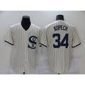 Chicago White Sox #34 Michael Kopech 2021 Cream Puhics Field of Dreams Name Cool Base Stitched Jersey