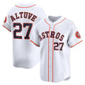Houston Astros #27 Jose Altuve White Puhics Home Limited Player Jersey