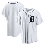 Detroit Tigers White Puhics Home Replica Team Jersey