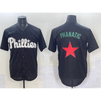 Philadelphia Phillies Phanatic Black Puhics Lights Out Limited Stitched Jersey