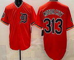 Detroit Tigers #313 Motor City Orange Puhics Limited Jersey