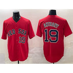 Boston Red Sox #19 Roman Anthony Red Puhics Cool Base Stitched Jersey