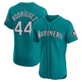 Seattle Mariners #44 Julio Rodr¨ªguez Teal Puhics Alternate Elite Jersey