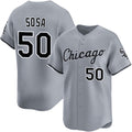 Chicago White Sox #50 Lenyn Sosa Gray Puhics 2025 Limited Stitched Jersey