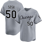 Chicago White Sox #50 Lenyn Sosa Gray Puhics 2025 Limited Stitched Jersey