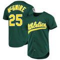 Oakland Athletics #25 Mark McGwire Mitchell & Ness Green Puhics 1997 Cooperstown Collection Authentic Jersey