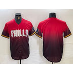 Philadelphia Phillies Blank Red Black Puhics 2024 City Connect Limited Stitched Jersey