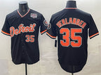Detroit Tigers #35 Justin Verlander Navy Puhics 2026 Alternate USA 250' Patch Vapor Premier Limited Stitched Jersey