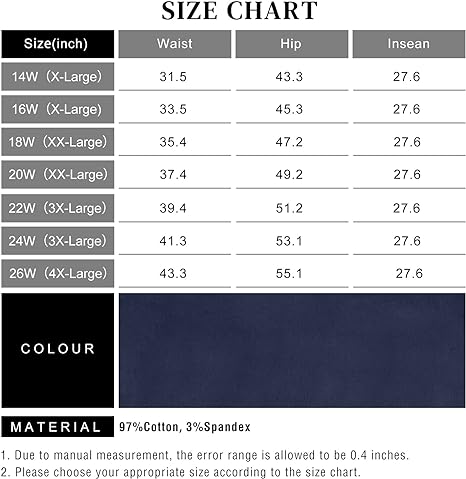 Womens Plus Size Skinny Tapered Pants Comfy Stretch High Waist Ankle Jean