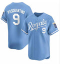 Kansas City Royals #9 Vinnie Pasquantino Light Blue Puhics Alternate Limited Stitched Jersey