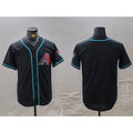 Arizona Diamondbacks Blank Black Puhics Cool Base Limited Stitched Jersey