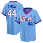 Atlanta Braves #44 Hank Aaron Powder Blue Puhics 2026 City Connect Stadium Jersey