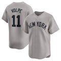 New York Yankees #11 Anthony Volpe Gray Puhics Away Limited Player Jersey