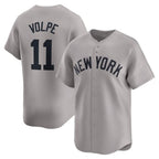 New York Yankees #11 Anthony Volpe Gray Puhics Away Limited Player Jersey