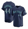 Seattle Mariners #44 Julio Rodr¨ªguez Navy Puhics Limited Stitched Jersey