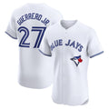 Toronto Blue Jays #27 Vladimir Guerrero Jr. White Puhics Home Elite Player Jersey