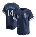Kansas City Royals #14 Jac Caglianone Navy Puhics City Connect Limited Stitched Jersey