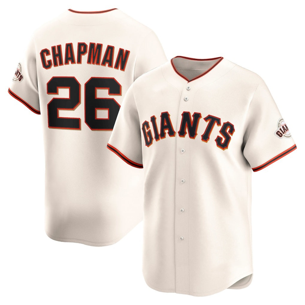San Francisco Giants #26 Matt Chapman Cream Puhics Home Limited Player Jersey