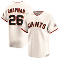 San Francisco Giants #26 Matt Chapman Cream Puhics Home Limited Player Jersey