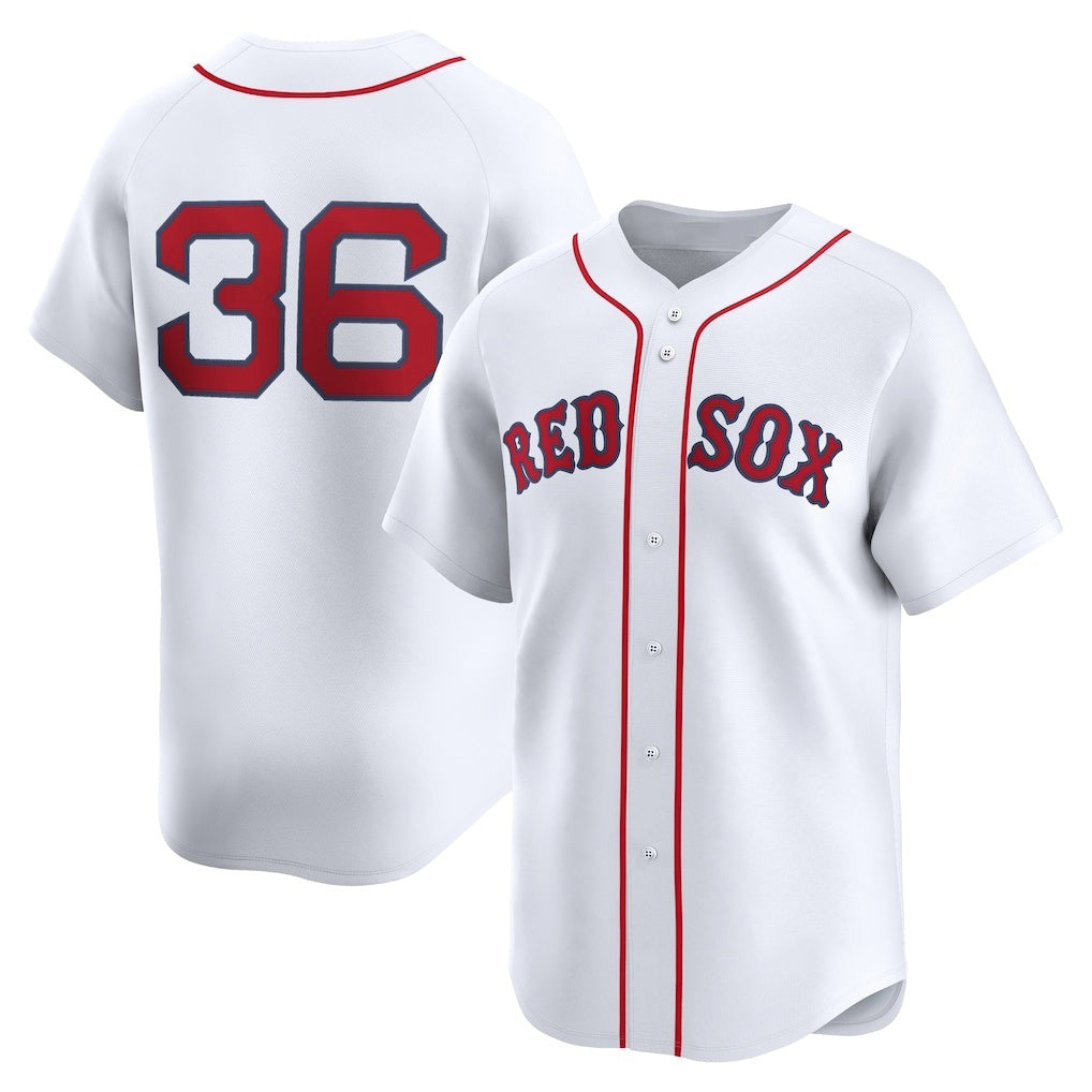Boston Red Sox #36 Triston Casas White Puhics Home Limited Player Jersey