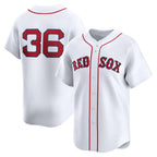 Boston Red Sox #36 Triston Casas White Puhics Home Limited Player Jersey